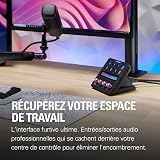 Elgato XLR Dock MK.2 – Audio Interface Accessory for Stream Deck +, 80dB Gain, Phantom Power, Clipguard, Onboard Effects, USB-C, Works with Any XLR Mic - 12