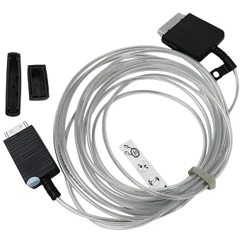 XSPANDER Updated 5m /16.4ft BN39-02470A TV Connect Cable Fit for Samsung The Frame QLED 4K Smart TV One Invisible Connect Cord Compatible Connect Box Model BN96-54413V, BN44-01066B