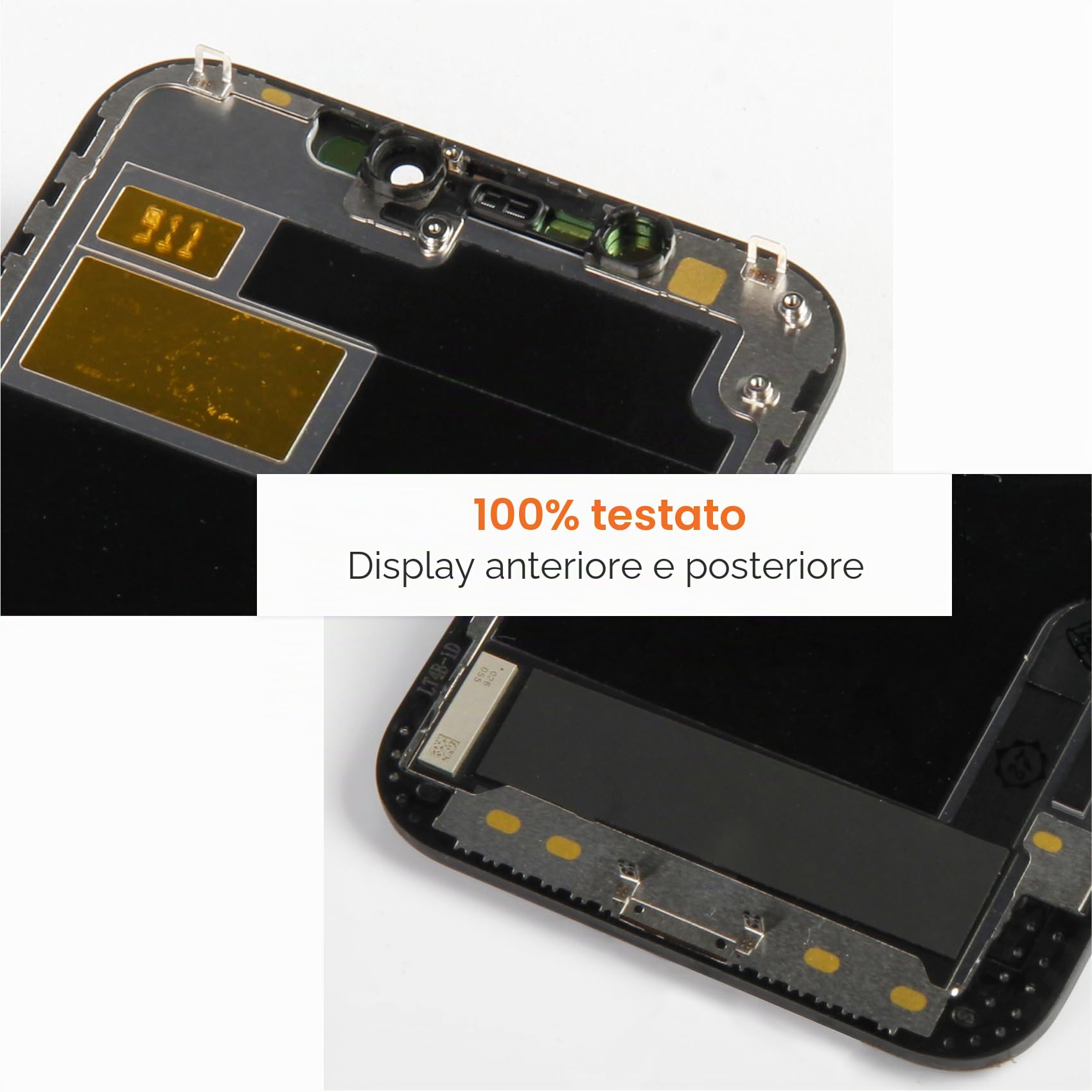 LCD Schermo per iPhone 12/12 PRO Touch Screen Digitizer Assemblaggio Completo, con Kit di Riparazione per iPhone 12/12 PRO Display LCD