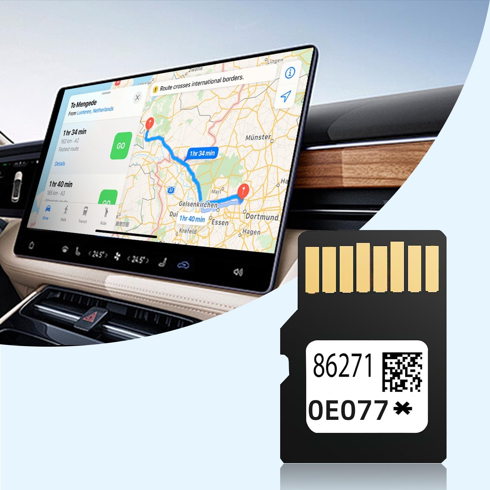 2025 Latest 86271-0E077 Navigation SD Card Update Version for