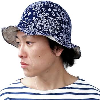 KITH ペイズリー柄 バケットハット リバーシブル 予約販売】バケットハット メンズ リバーシブル 帽子 ハット