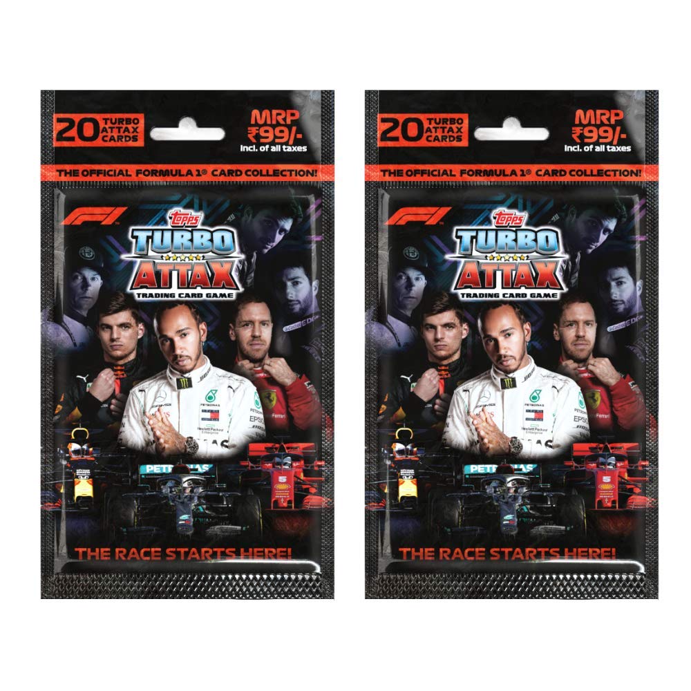 Topps F1 Turbo Attax Trading Card Game Multipack Pack of 2 (B08W52XBT6) Amazon Price History, Amazon Price Tracker
