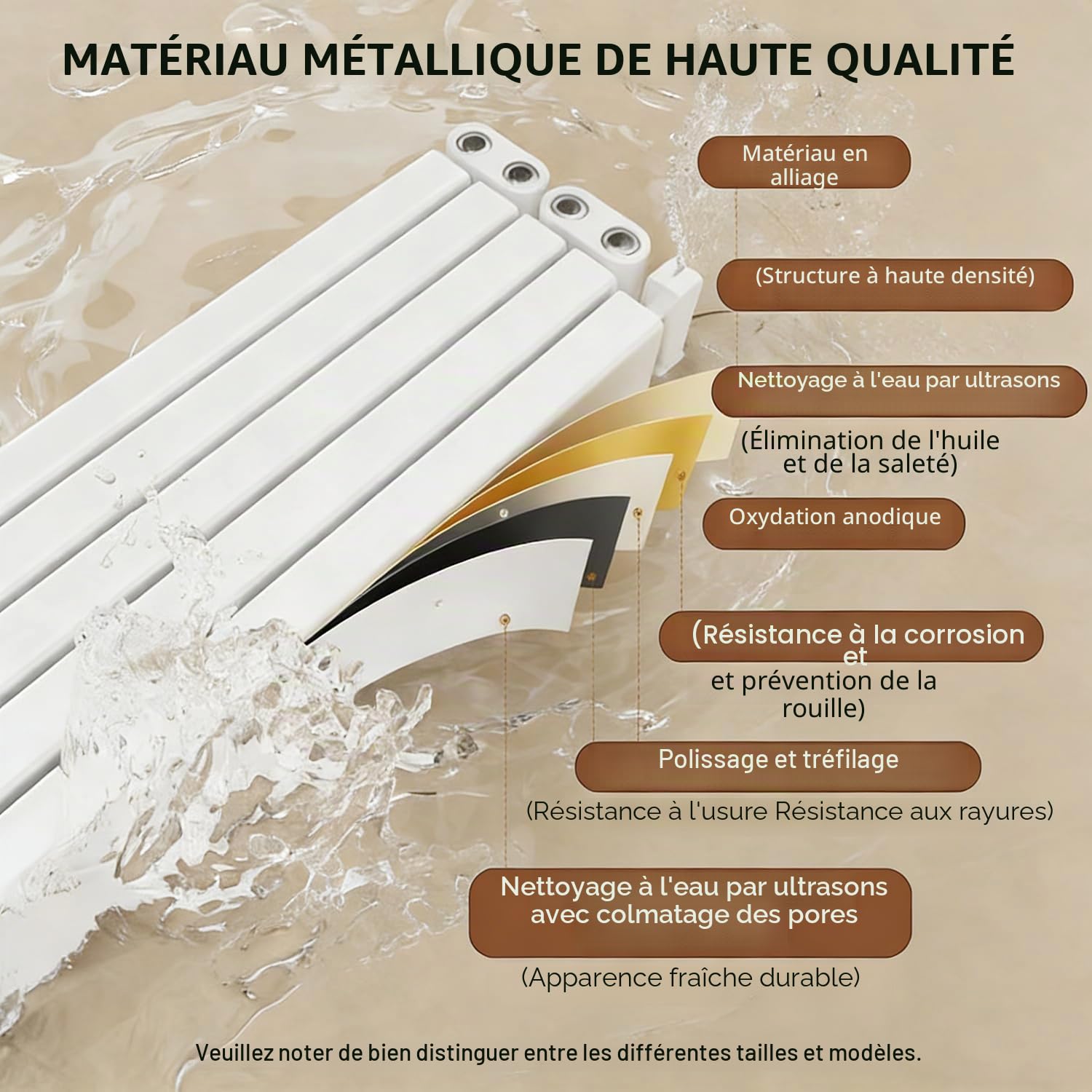 Rideau De Douche Sans Perçage,Tringle à Rideau De Douche Pliable Avec Ventouses,Résistante à La Moisissure,Imperméable,Lavable,Équipée De Ventouses Puissantes,Pour Douche d'Angle,Blanc(5 Plis,160cm)
