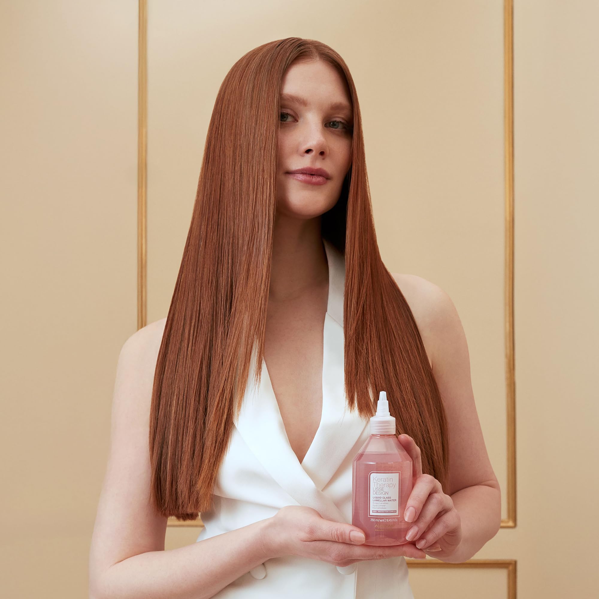 Alfaparf Milano Professional Keratin Therapy Lisse Design Glass Hair Kit