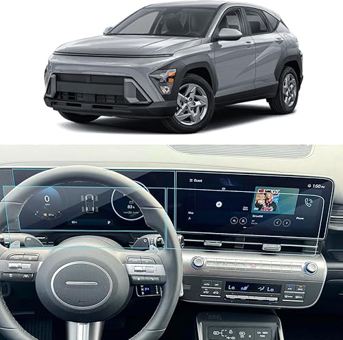 Miniatura 40 de Protector de pantalla de coche para Ford Edge 2024 2025 2023 2022 2021 (SE/SEL/ST-Line/Titanio/ST) Accesorios Protector de pantalla de vidrio