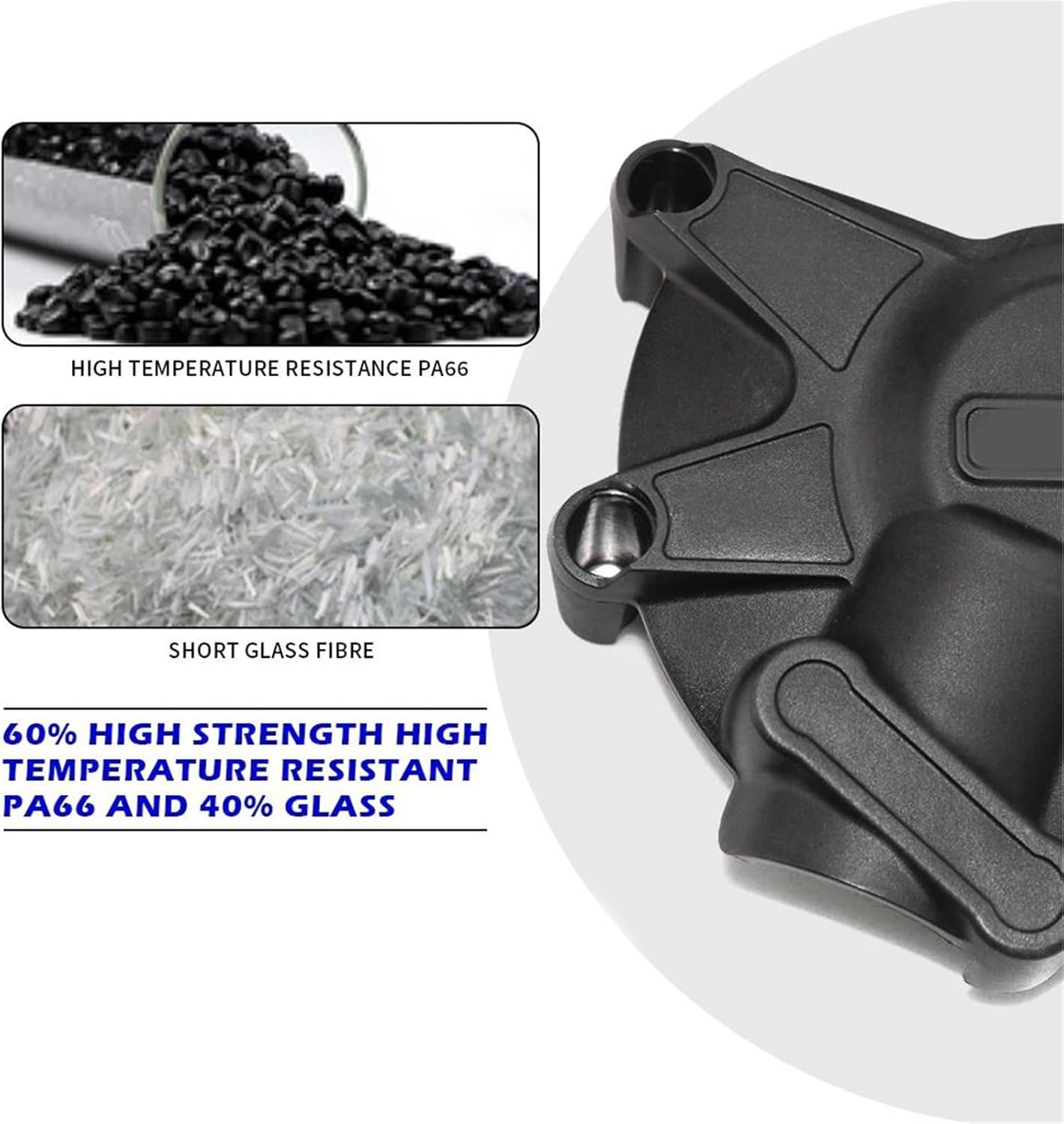 バイク用エンジンカバー保護ケース に適合するYZF-R1 2007-2008用 改造アクセサリー