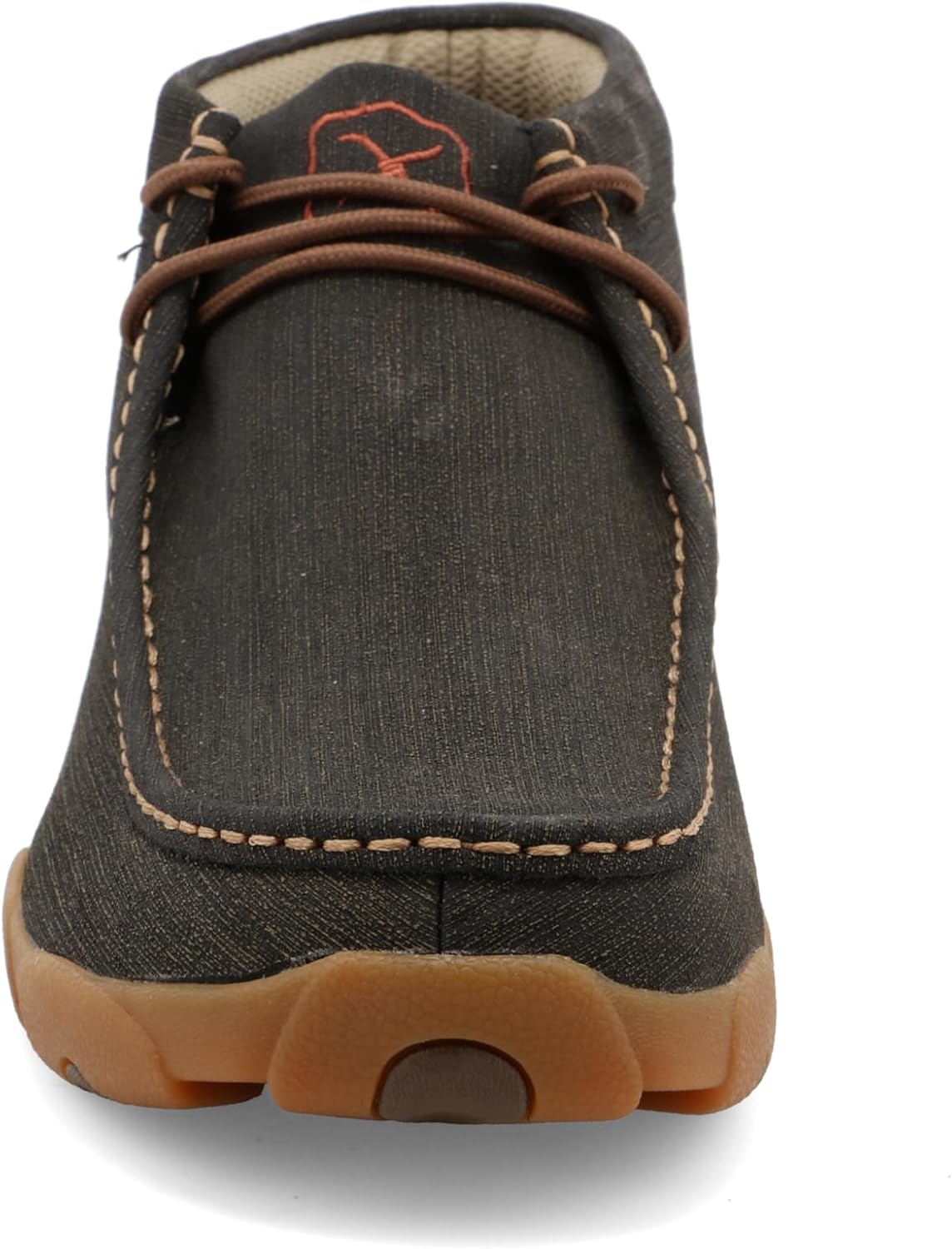 Twisted X Men's Chukka Driving Moc, Moc Toe, Charcoal, 14 W