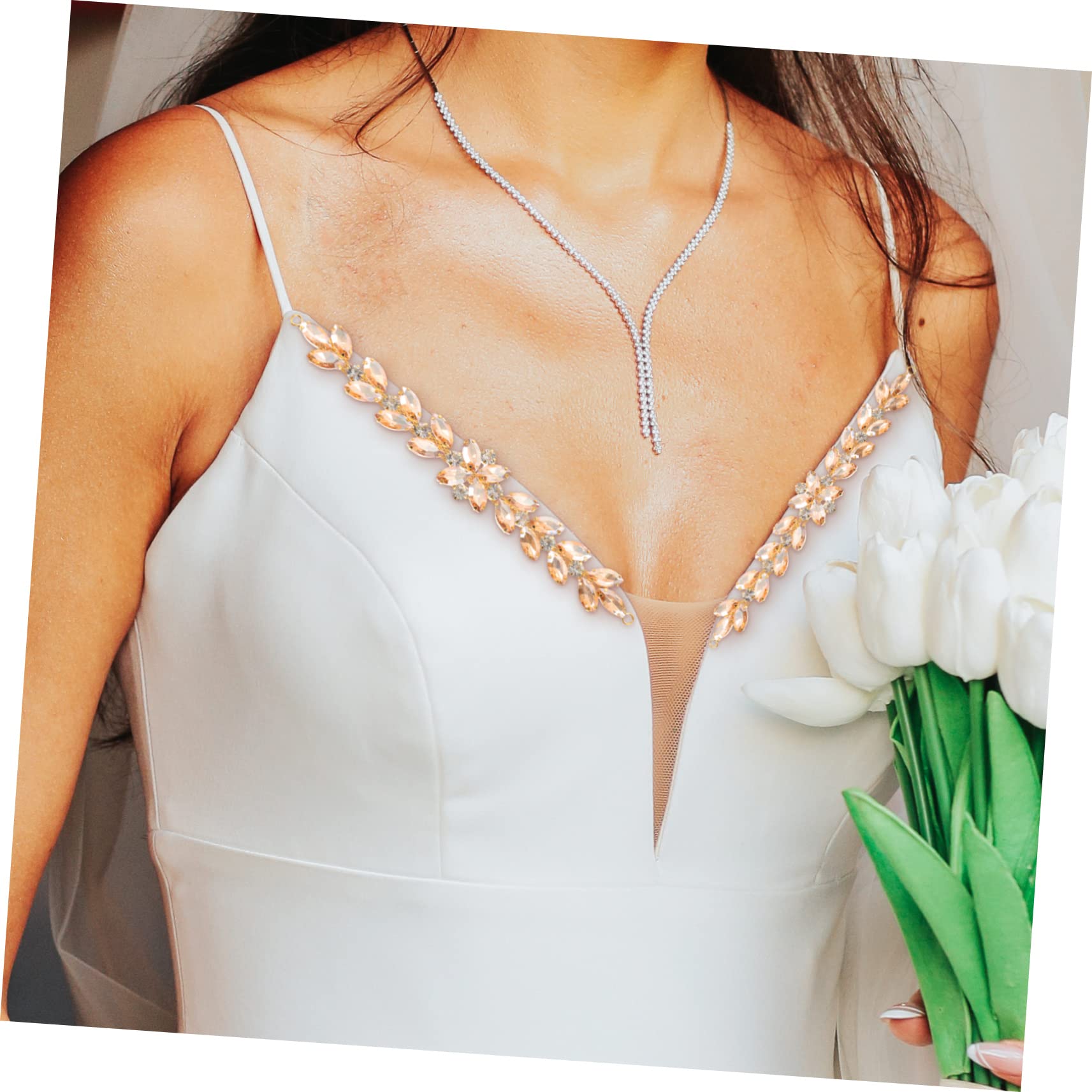 NUOBESTY 4pezzi Per Matrimonio Applique Per Scarpe e Borse Accessorio Per Cerimonie e Speciali