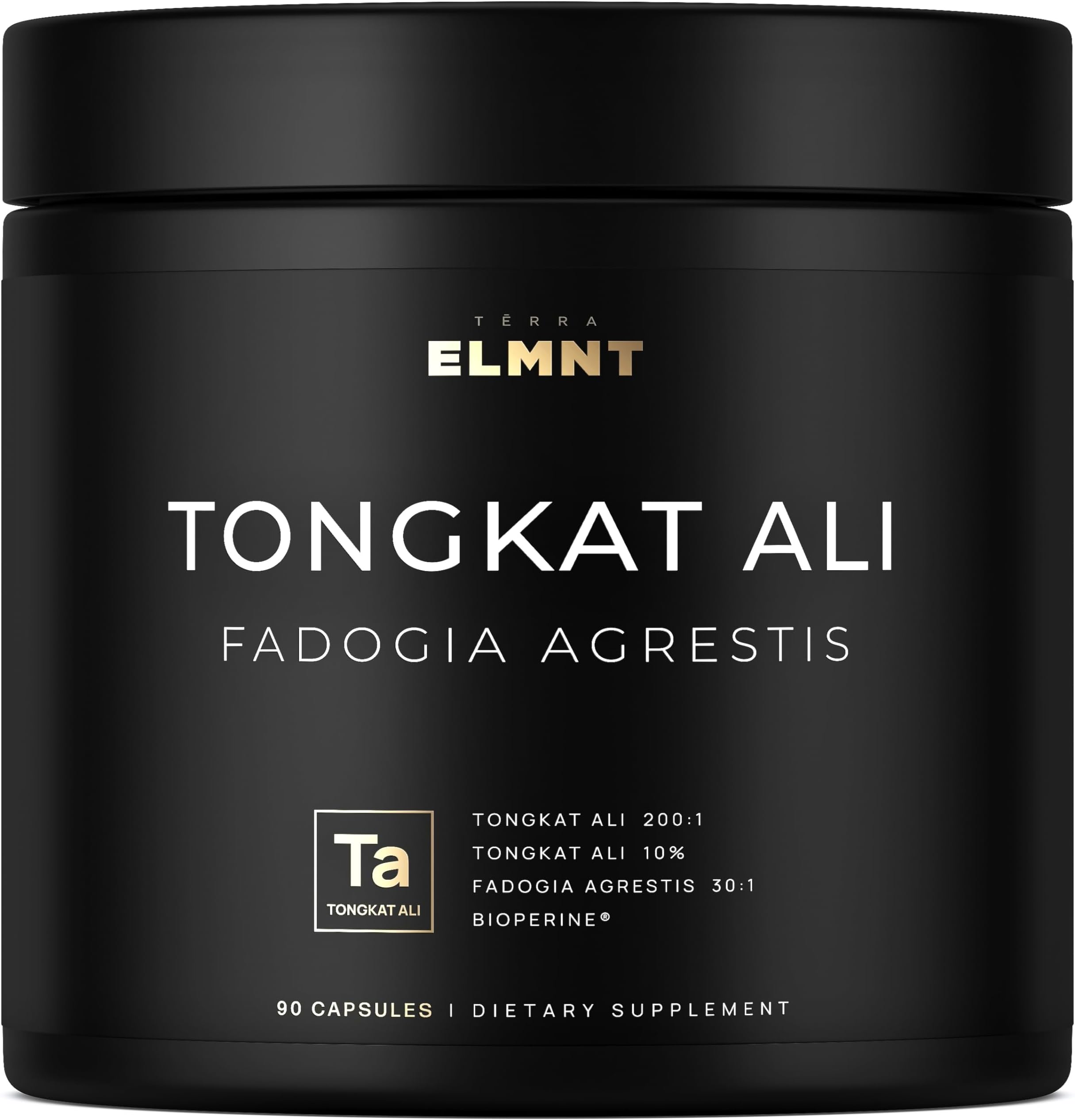 200x Strength Tongkat Ali for Men w. Fadogia Agrestis Extract - 10% Eurycomanone Longjack Highest Potency Fadogia Agrestis Tongkat Ali Supplement - Muscle Growth & Test Booster Pills for Men