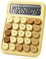 Vista 12 de Mr. Pen - Calculadora con interruptor mecánico, 12 dígitos, pantalla LCD grande, calculadora azul con botones grandes, suministros para el regreso