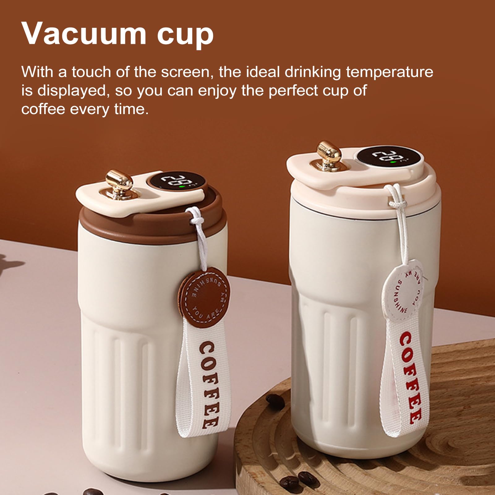 Worparsen Coffee Flask with LED Touch Screen Temperature Display - Image 6