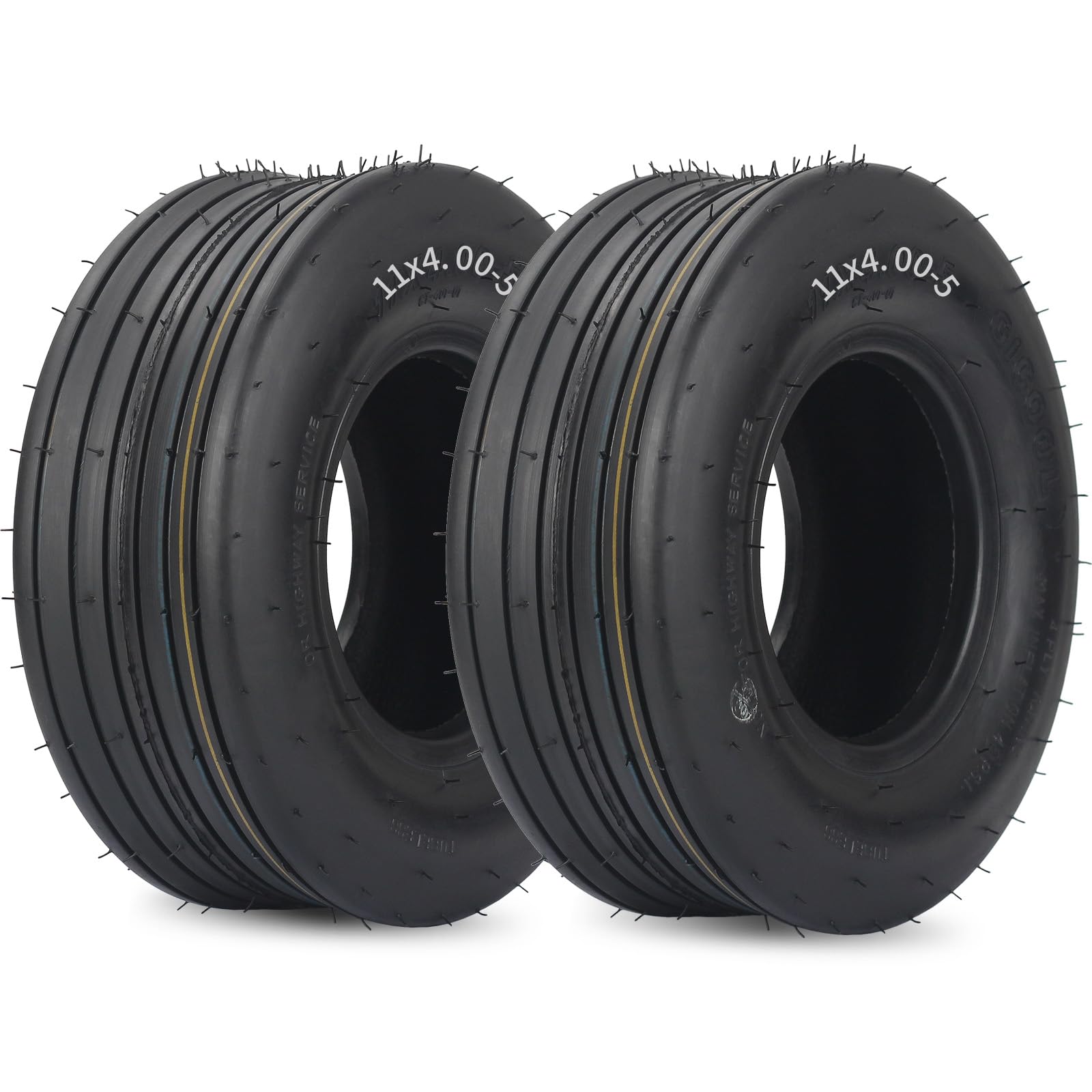 GICOOL 2 Pack 11x4.00-5 Tires