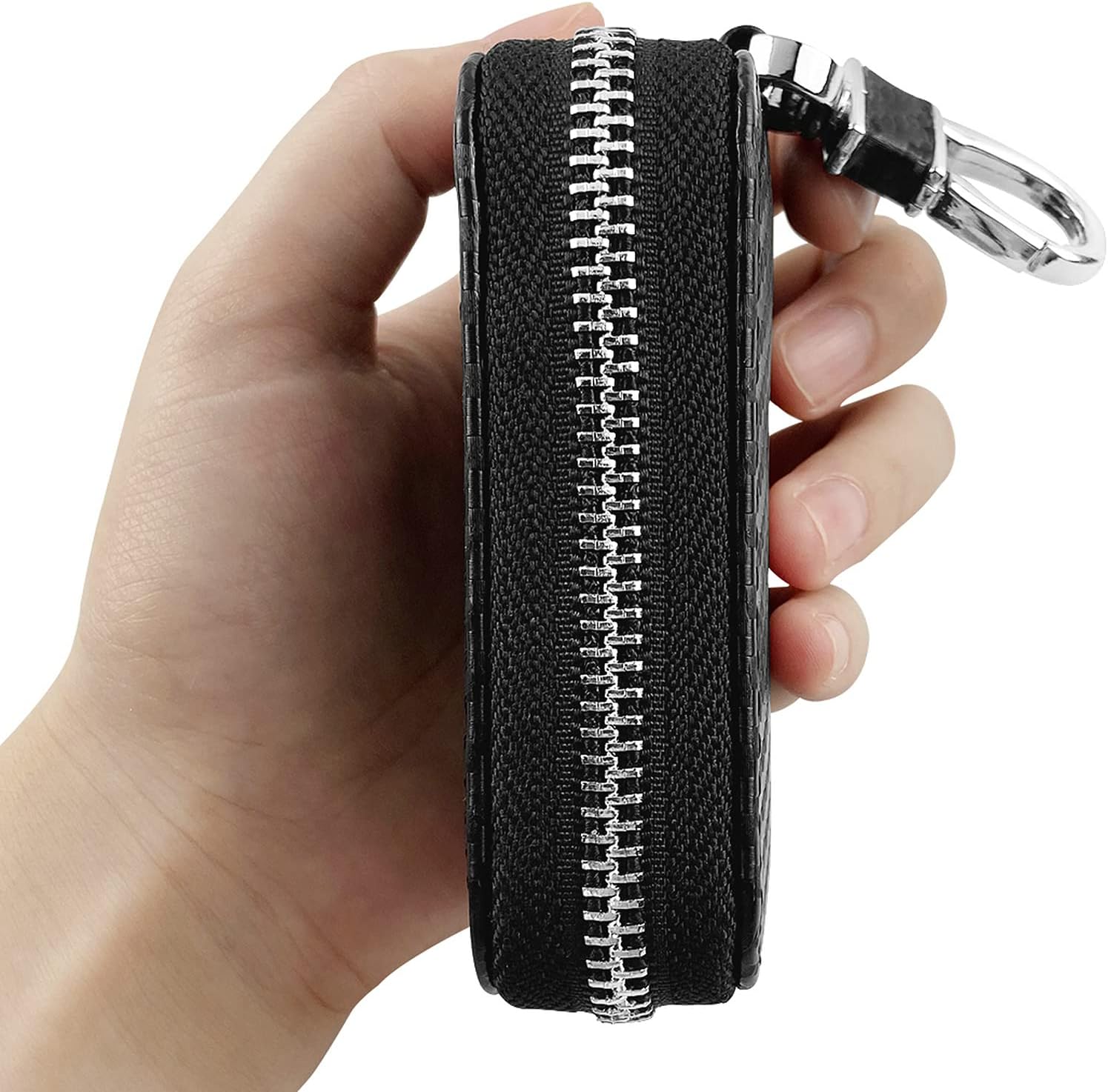 AtfArt Faraday Cage Car Key Case RFID Key Fob Protector Anti-Theft Pouch Anti-Hacking Case Lsolating Car Bag for Car Keys