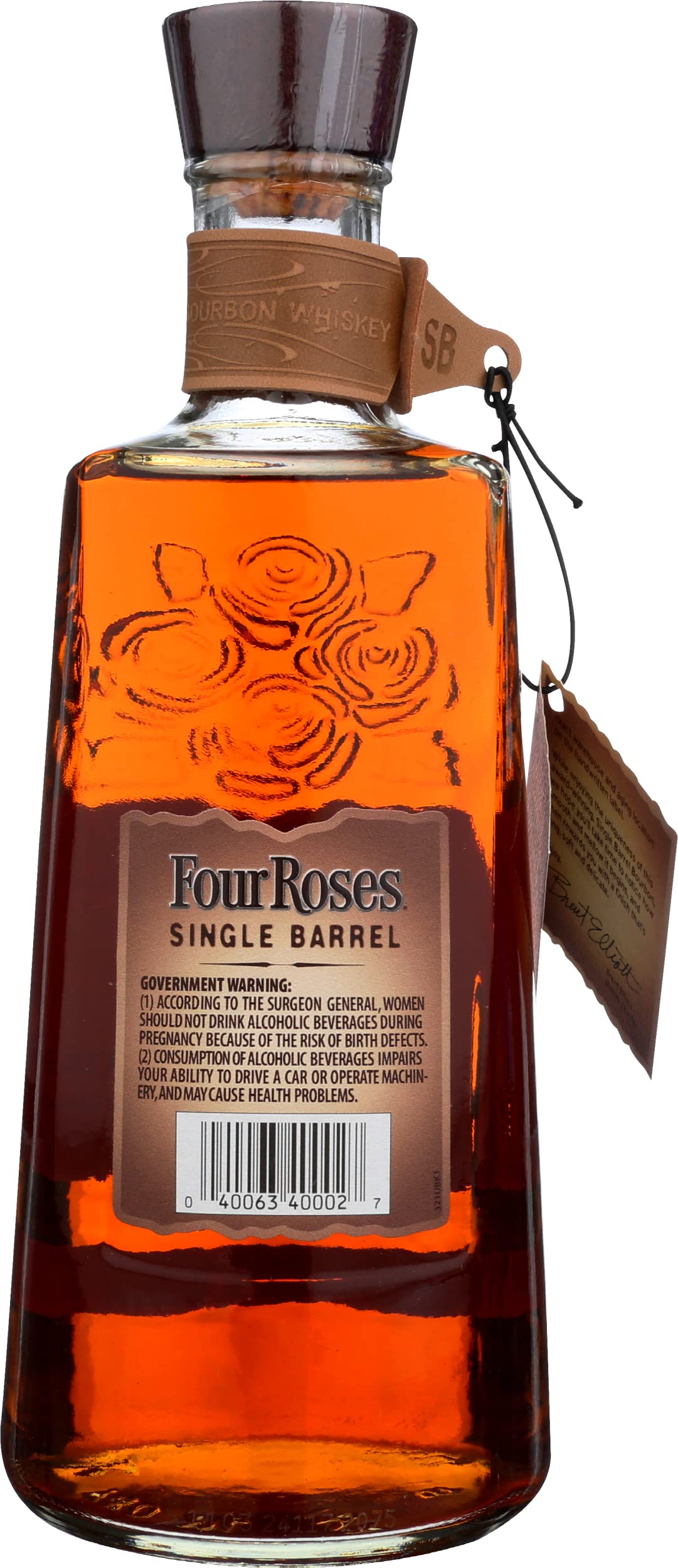 Amazon.co.jp: Four Roses (フォアローゼズ) Whiskey 750ml Single
