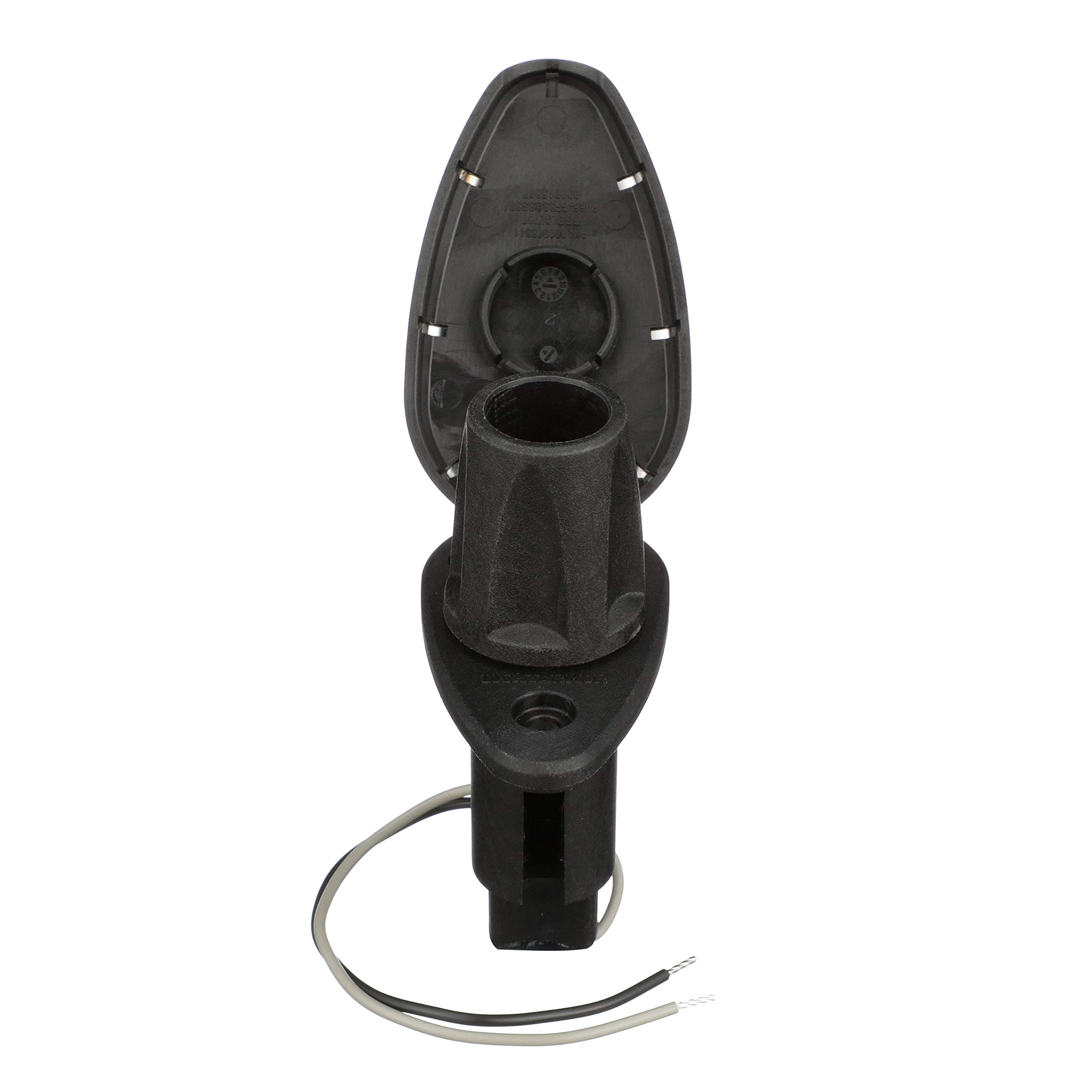 Attwood Marine Attwood LightArmor Plug-In Base - 2 Pin - Stainless Steel - Teardrop