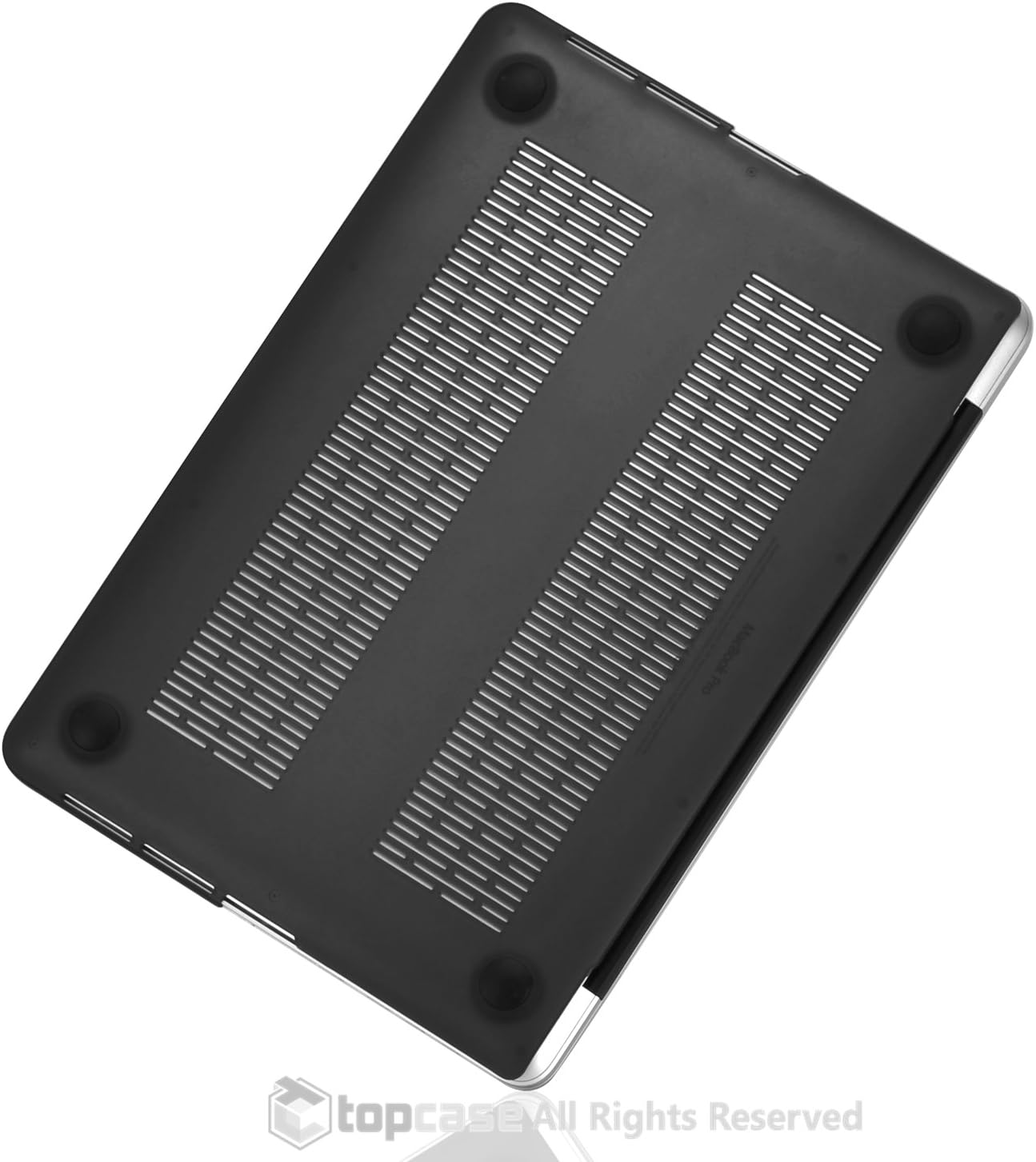TOP CASE - Black Physics Compatiblemulas Rubberized Hard Case Compatible MacBook Pro 13" with Retina Display (Release 2012-2015) Model A1425 / A1502