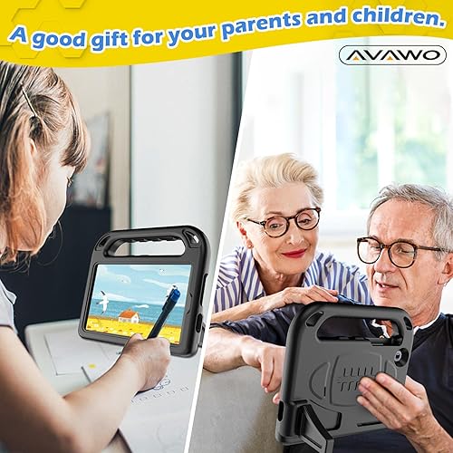 Miniatura 4 de AVAWO Funda para TCL Tab 8 LE (9137w)  Tab 8 WiFi (9132x) 2023 para niños, apta para niños, niños y niñas, soporte de mango de EVA a prueba de