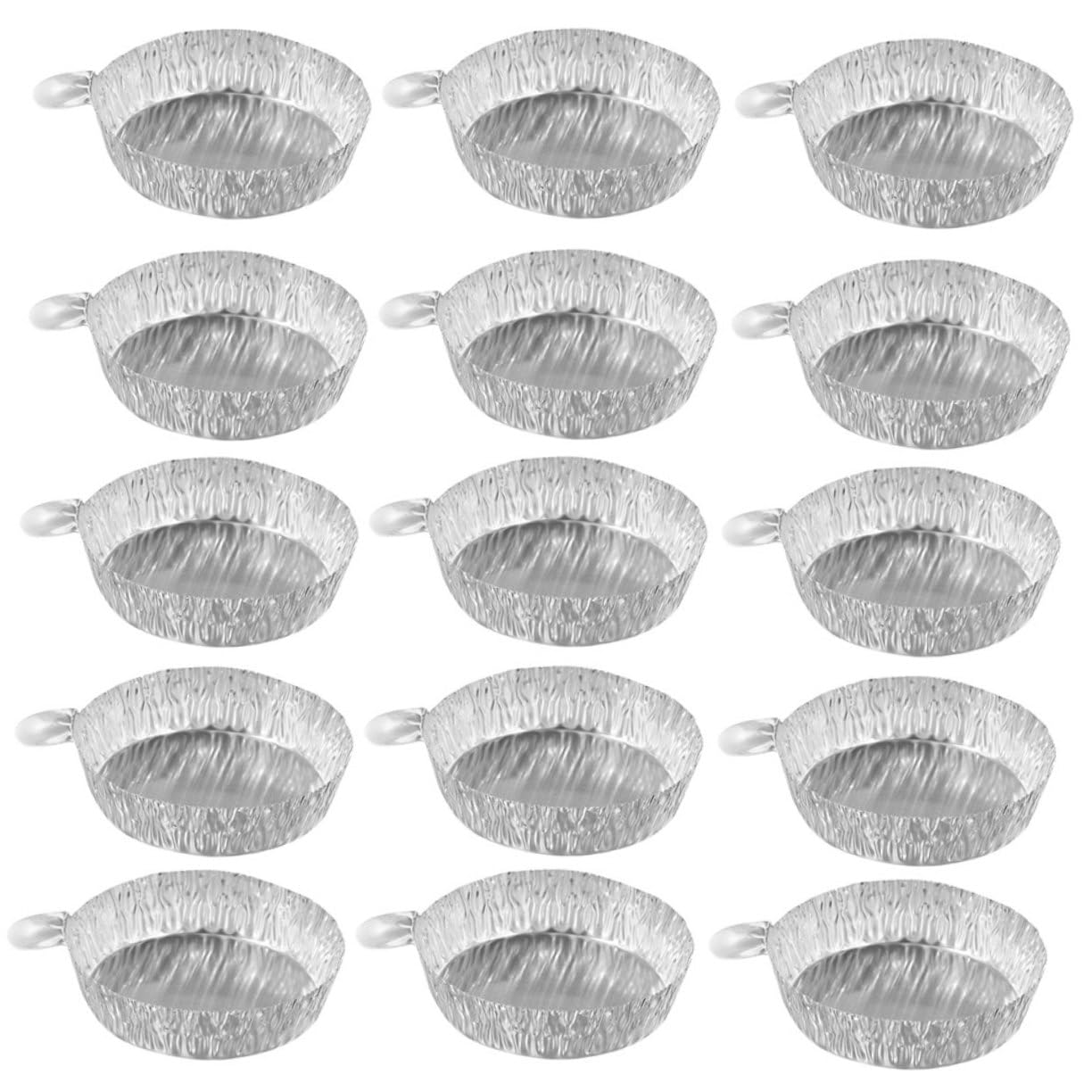 SHINEOFI Bandejas De Aluminio Desechables Pesaje De Platos De Peso De Aluminio Utensilios De Cocina Medición Y Almacenamiento De Ingredientes 100 Piezas*4