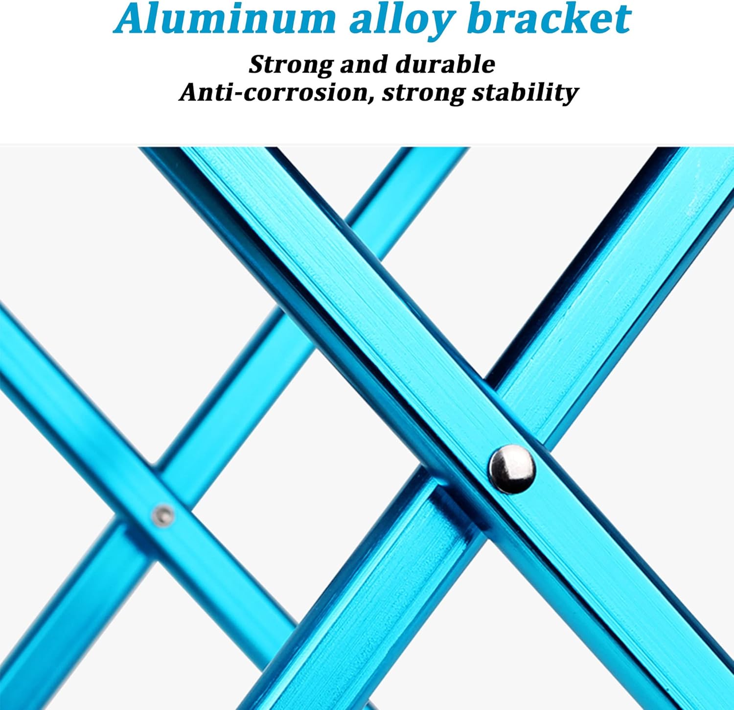 Mini Camping Stool, Portable Foldable Compact Camping Chair, Ultra-Light Aluminum Alloy Outdoor Camp Stools with Carrying Bag for BBQ, Beach, Fishing, Hiking