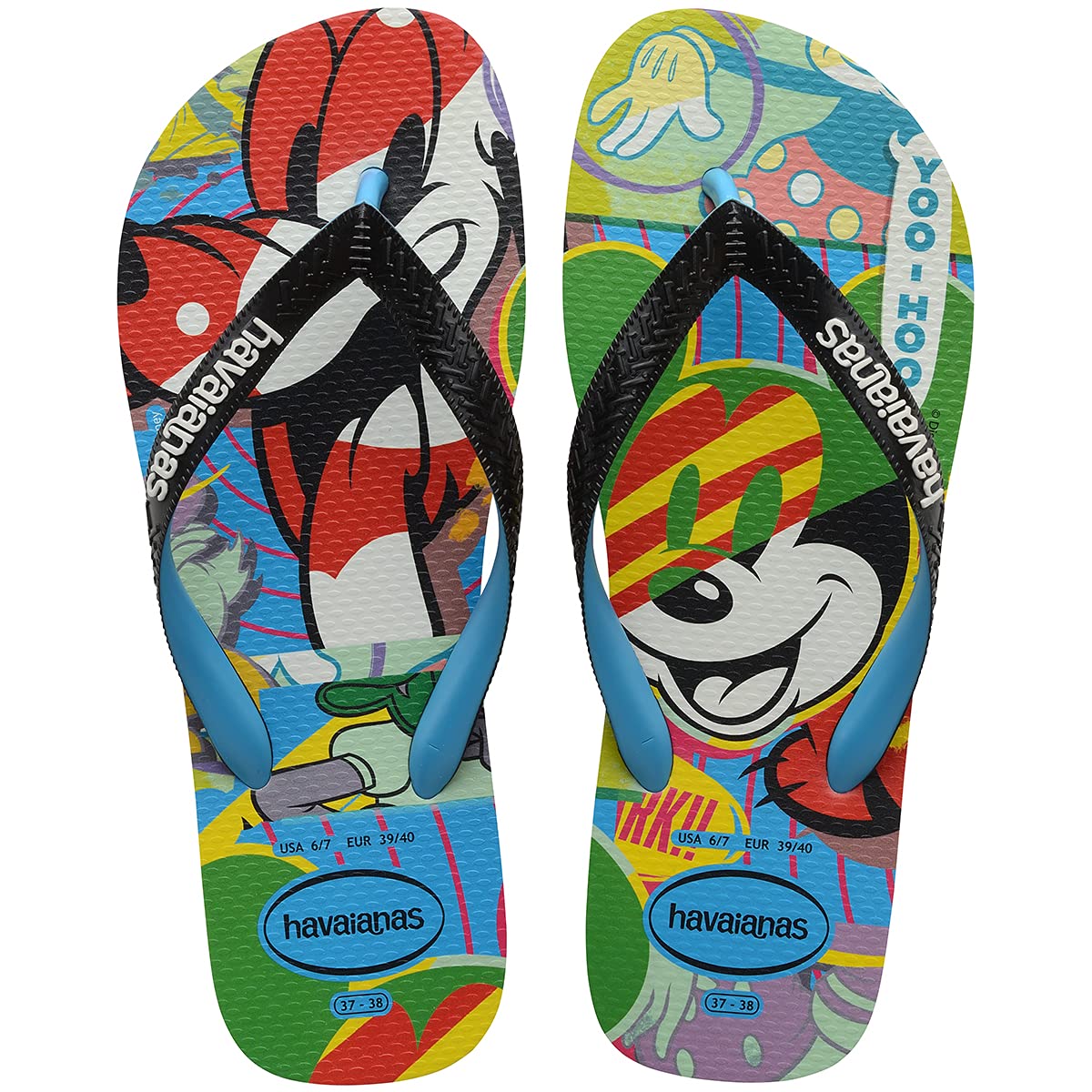 Havaianas Disney Stylish White/Turquoise 33/34