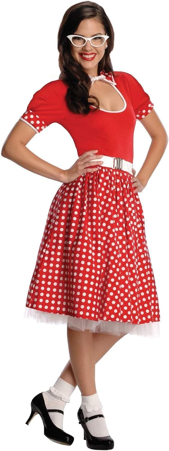Rubies womens Secret Wishes 50s Nerd Girl