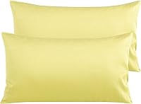 Vista 46 de NTBAY Fundas de Almohada de Algodón Egipcio Queen - Juego de 2, Fundas de Almohada de Algodón de 500 Hilos - Fundas de Almohada Suaves