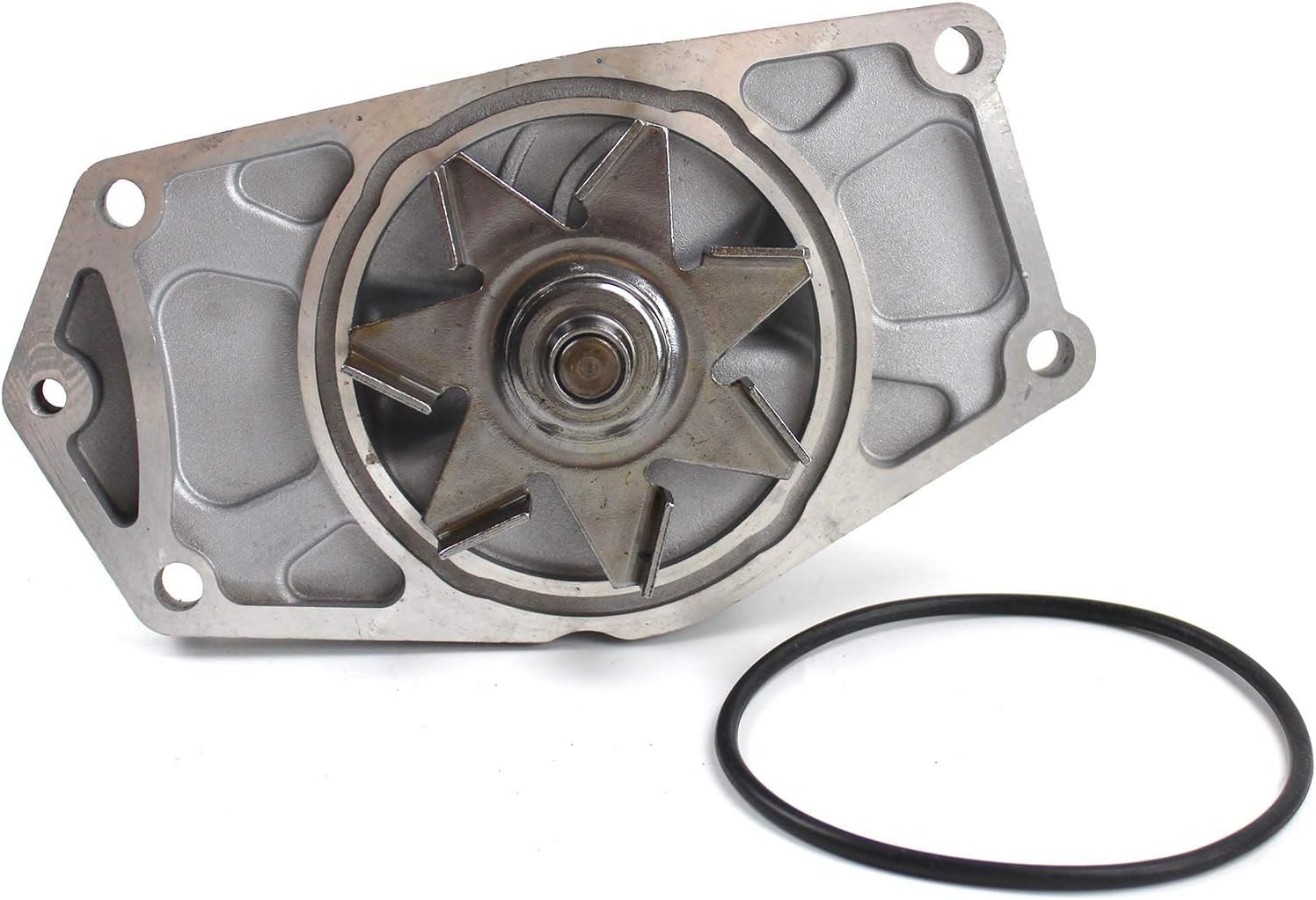 ME215082 Water Pump for Mitsubishi 4D34 4D34T Engine - Compatible with Fuso Canter FE FG Trucks, Rosa Bus, Kobelco SK160 & New Holland E160LC Excavator