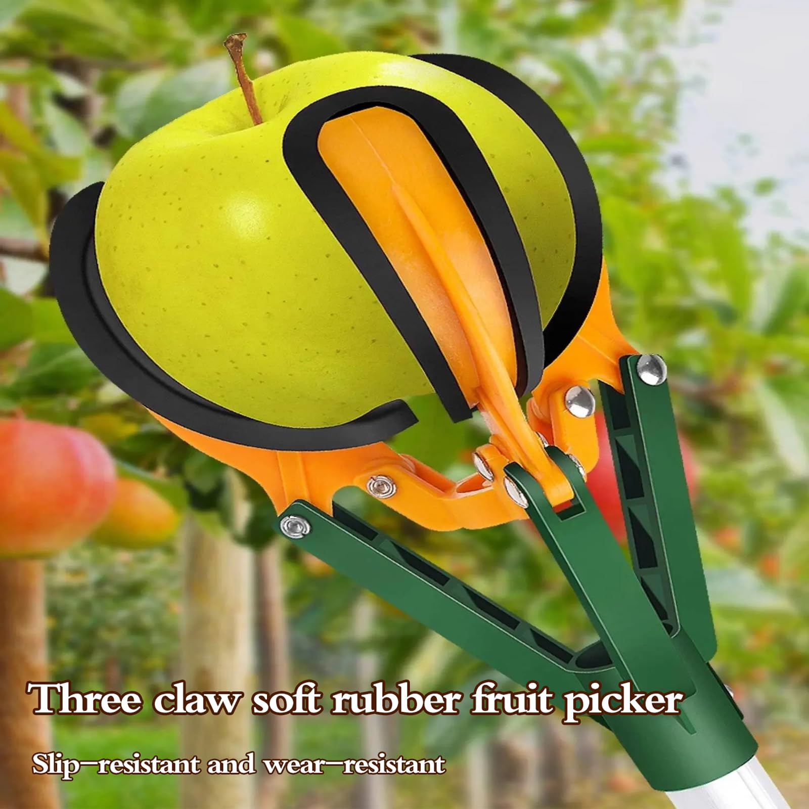 Raccoglifrutta Estensibile,Attrezzo Raccogli Frutta,Raccogli Frutta Telescopico,Raccoglitore di Mele,Facile da Montare,Raccoglitrice Attrezzo per Fichi Ciliegie Pere Limone