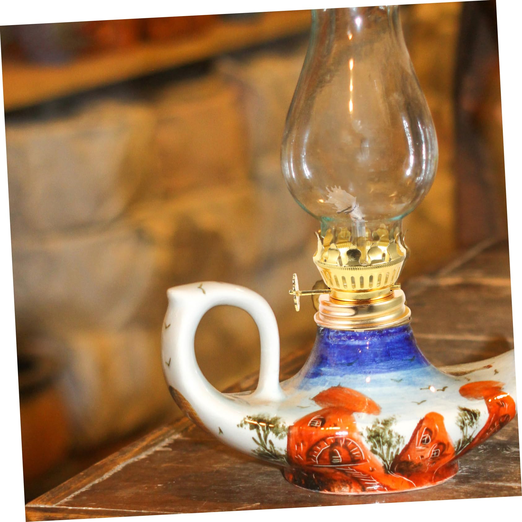 Amazon.com: Garneck 1 Set Mini Oil Wick for Oil Lamp Kerosene Lamp