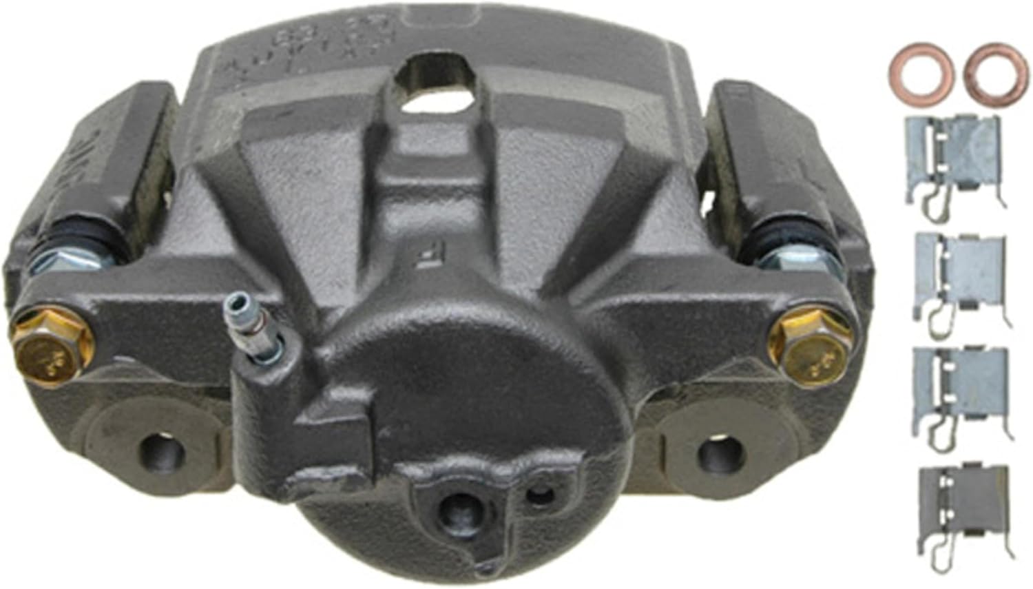 ACDelco Gold 18FR12299N (19383454) Front Driver Side Disc Brake Caliper Assembly (Friction Ready Non-Coated)