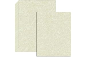 120 Sheets Parchment Paper, 8.5 x 11", Certificate Paper