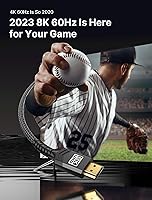 Vista 2 de JSAUX Cable HDMI 2.1 de 10 pies, paquete de 2 unidades de 48 Gbps 8K y 4K de ultra alta velocidad (8K @60Hz 7680x4320, 4K @120Hz) eARC HDR10 HDCP