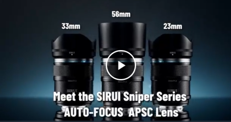 Amazon.com : SIRUI Sniper 33mm Autofocus Lens, F1.2 Wide Angle APS