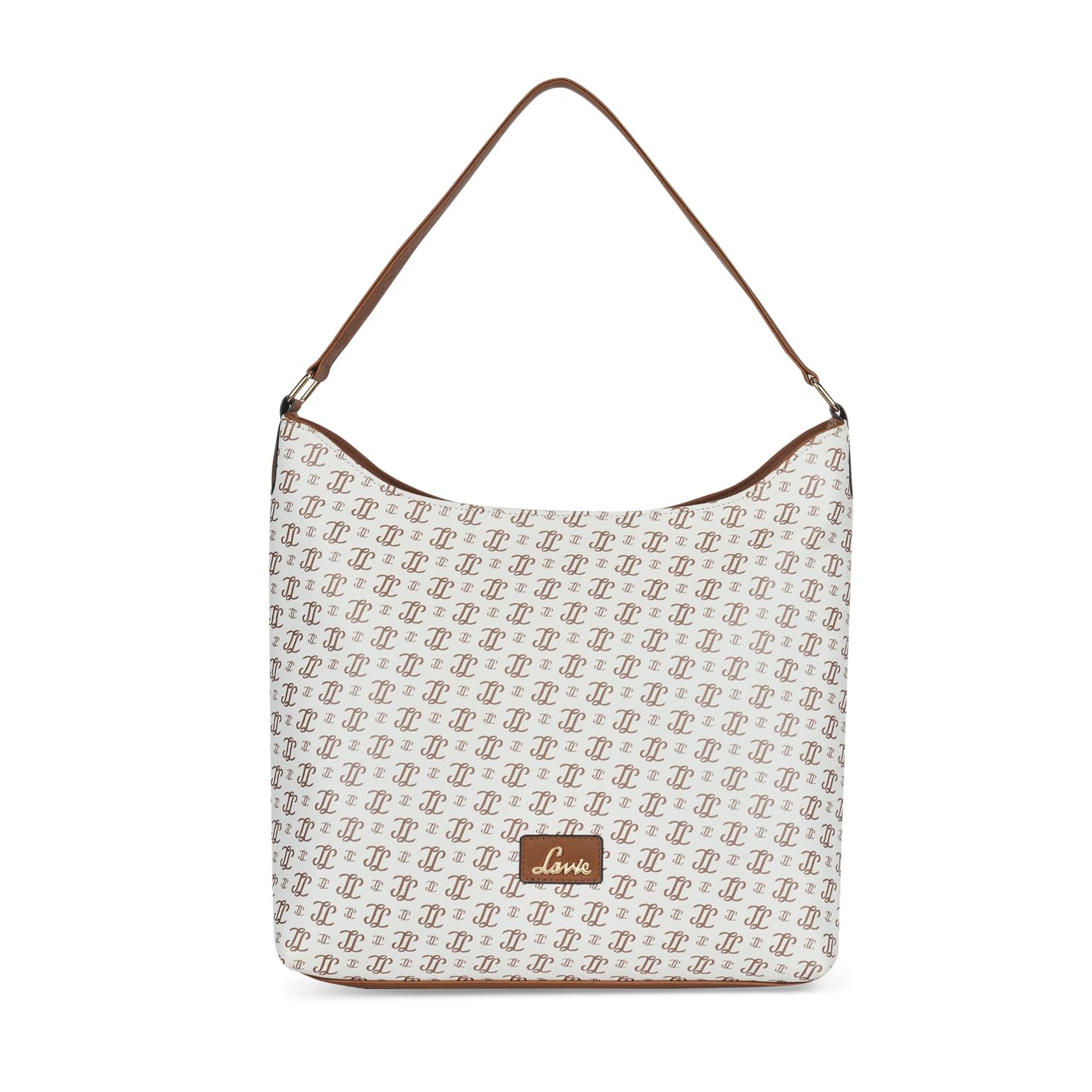 Women's Portia Monogram LL Print Hobo Bag for Women | Hobo Handbag for Work | Ladies purse | Stylish Shoulder Bag | Gift For Women-image-26