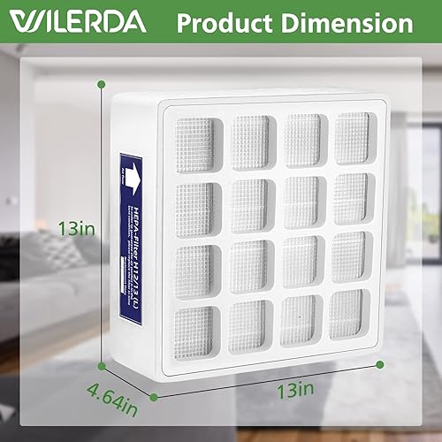 Miniatura 4 de Para IQAir HyperHEPAH Filtro de repuesto compatible con filtro IQAir HeathPro Series Stage 3 F1 H13 True HEPA