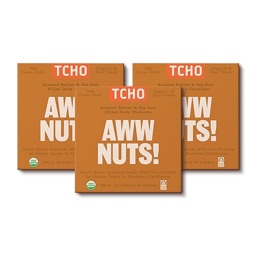 Miniatura 17 de TCHO Caja de regalo de chocolate negro, barras de chocolate negro orgánico, vegano, apto para paleo, sin gluten, sin soja, cacao puro hecho a mano