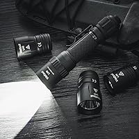 Vista 7 de Weltool BB18 Flashlight Body and TC20 Tailcap for Surefire M600DF Weapon Light Head KE2-DF, LH Series Heads