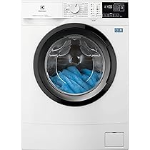 Electrolux Lavatrice Slim a Carica Frontale Serie 600 SensiCare EW6S426A, 6 kg, Classe A, Steam Anti-Allergy, Time Manager, Lavaggio Rapido 14 min, Cura Delicata dei Tessuti, 843x595x378