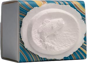Earth Memorials The Favorite Place Burial Biodegradable Urn for Human Ashes - Small Fish Urn Box for Water Burial - R-205