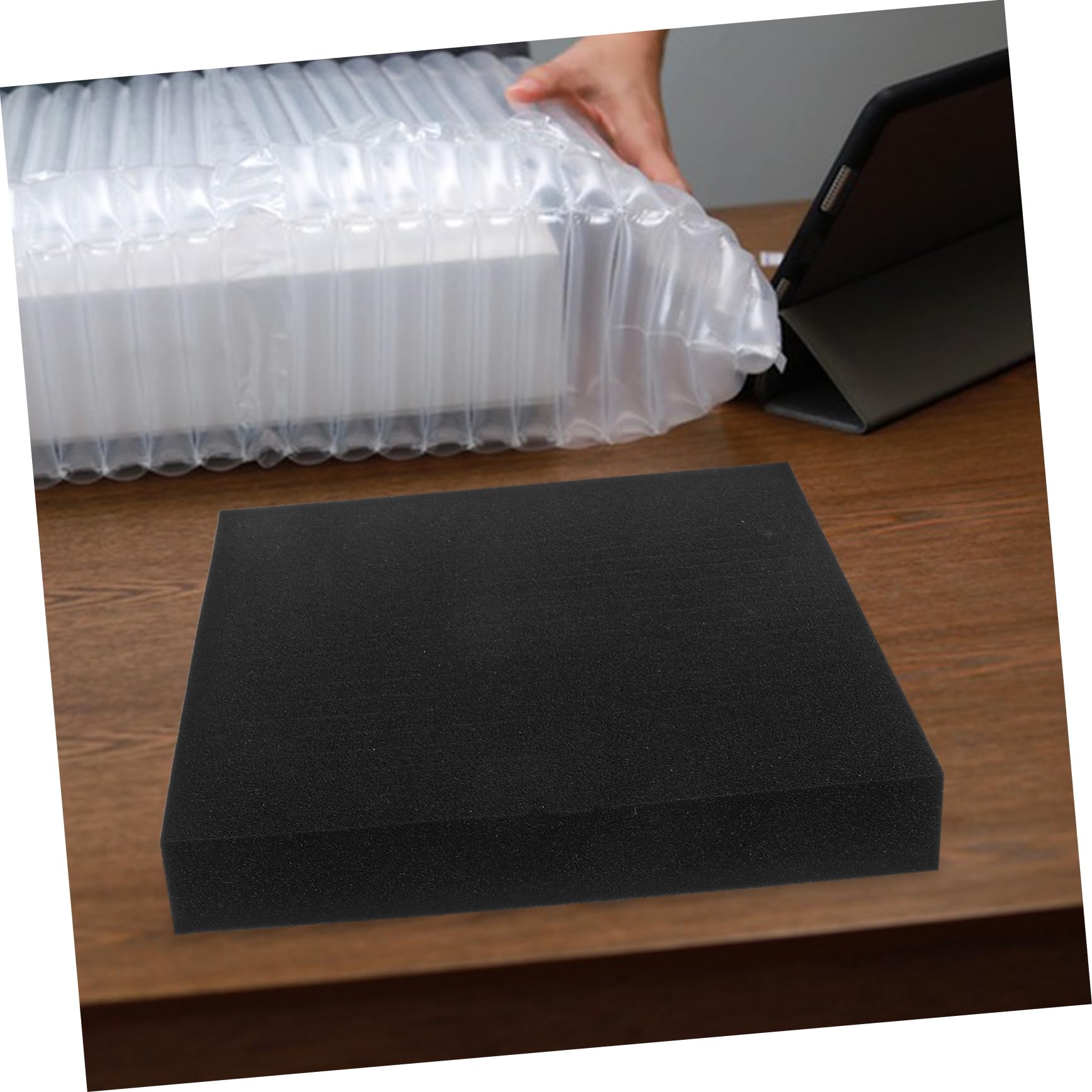 Angoily 4piezas Espuma De Alta Para Embalaje Láminas De Caja De Cojín Relleno De Esponja Para Embalaje Material De Organizador De Joyero Revestimiento Para