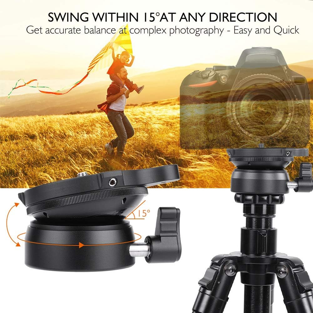 Ilustrace možnosti náklonu nivelační základny o 15 stupňů