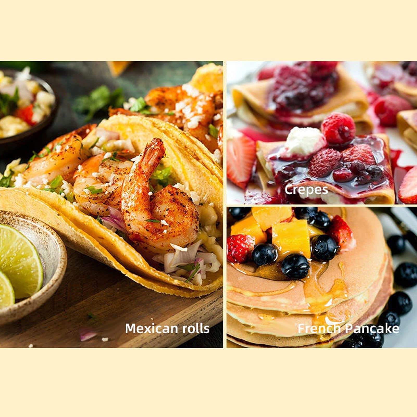 Presse à Tortilla En Fonte - En Alliage D'aluminium Gris - 16,5 Cm - Pour Tortillas De Maïs - Fournitures De Cuisine - Gris