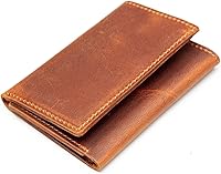 Vista 27 de Handcrafted Genuine Leather Wallets, Minimalist Cardholders, and Passport Covers, Handmade Gift