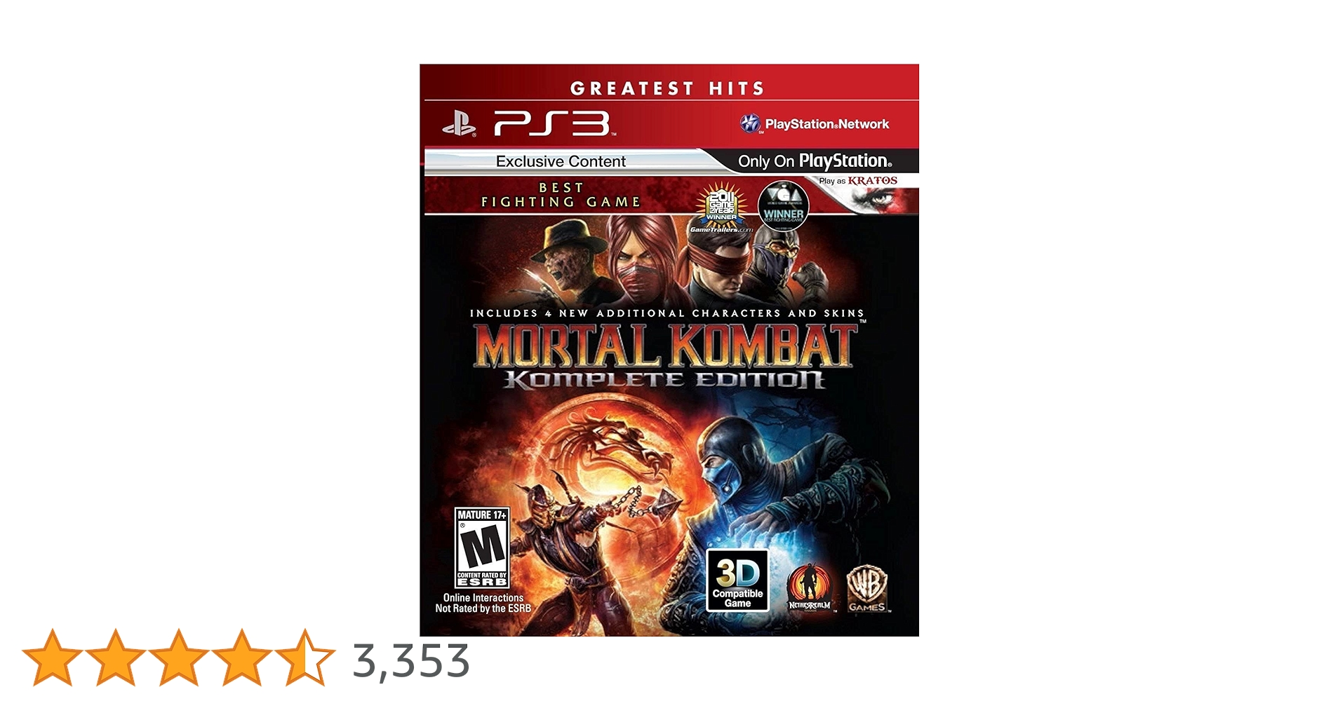 Mortal Kombat: Komplete Edition : Whv Games: Amazon.ca