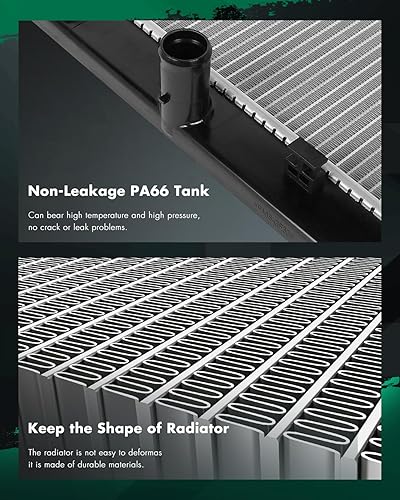 Vista 123 de SCITOO Reemplazo completo del radiador de aluminio para 1993-1998 para Toyota para T100 2.7L 3.0L 3.4L 2090 Radiador