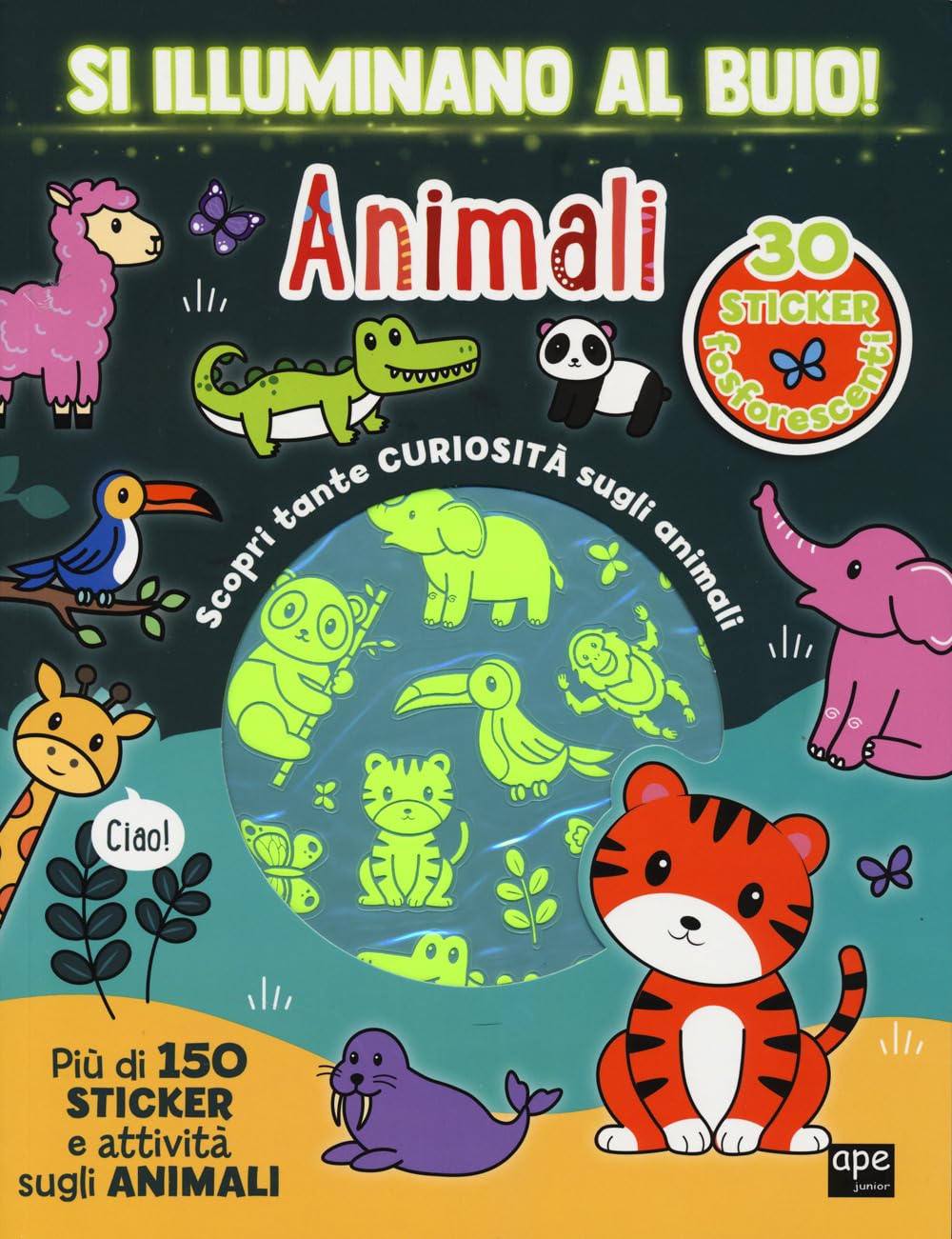 Animali. Si Illuminano Al Buio! Ediz. A Colori - 4