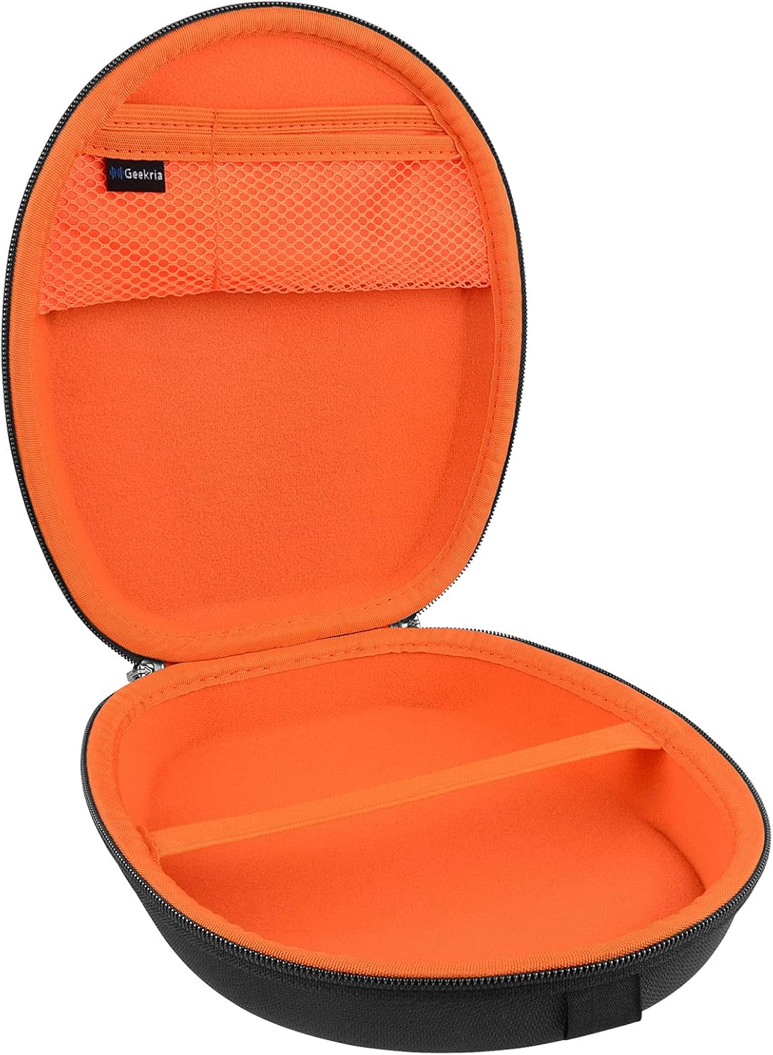 Geekria Shield Case Compatible with Grado SR80X, SR60X, GW100x, SR325e, SR325, SR225i, SR125 and More, Replacement Protective Hard Shell Travel Carrying Bag with Cable Storage (Black) - Image 2