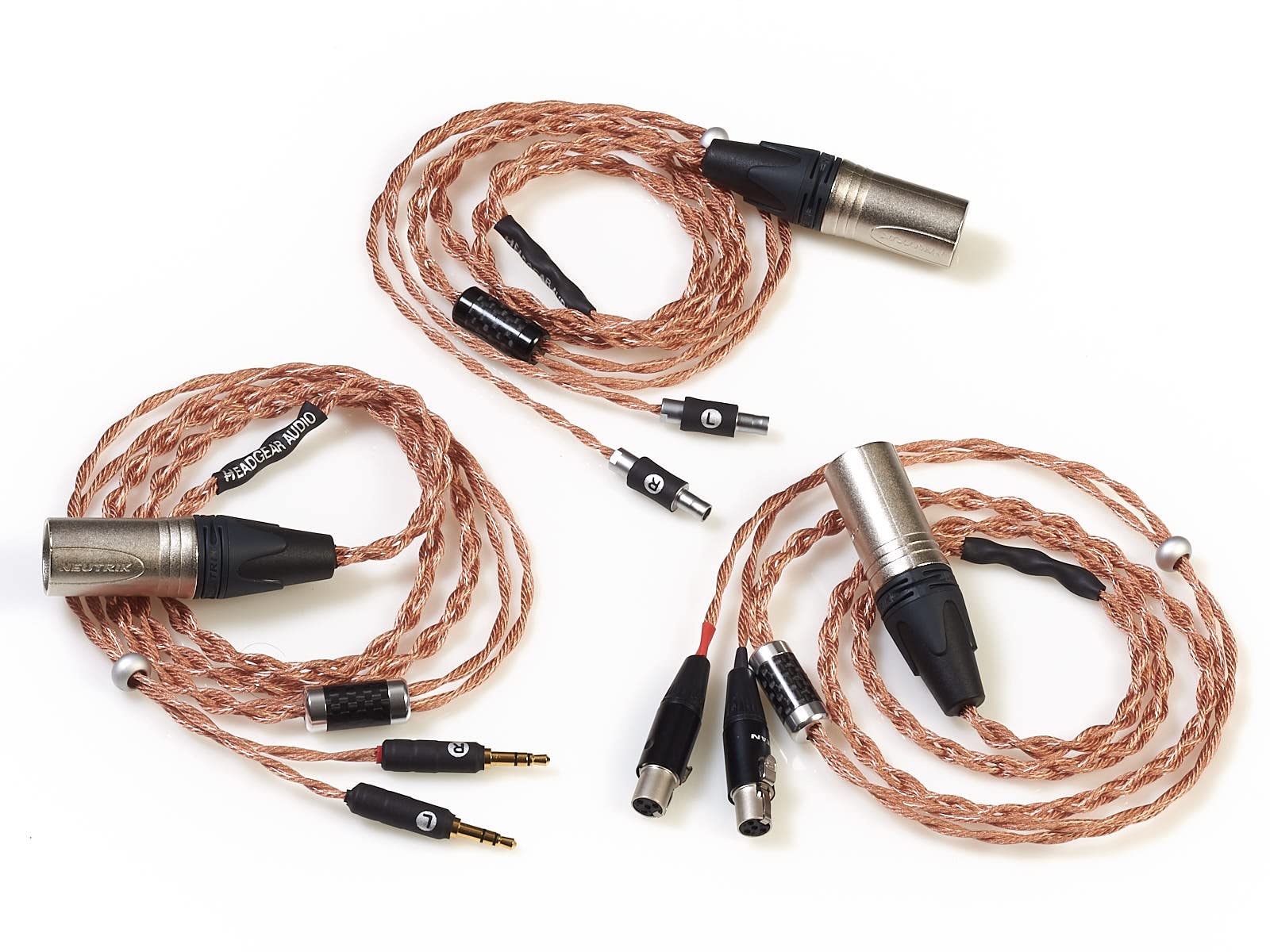 Litsa Copper Cable for Hifiman Sundara Arya and Ananda Headphones, SPC Litz Cable, 6.3mm TRS SE/ 5 ft-image-13