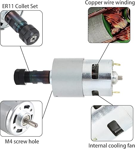 Vista 19 de CNCTOPBAOS Máquina de grabado CNC 3020 Plus, enrutador CNC de 500 W para corte de metal MDF acrílico de madera, fresadora CNC de control GRBL de 3