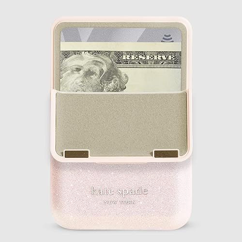 Miniatura 57 de kate spade new york Cartera magnética/tarjetero - Compatible con teléfonos y fundas MagSafe - Pale Dogwood cornejo pálido
